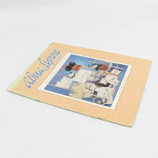Vintage 1986 Alma Lynne Designs Bordering on a Towel Counted Cross-Stitch 