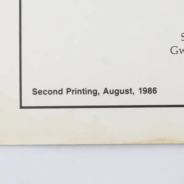 Vintage 1986 Alma Lynne Designs Bordering on a Towel Counted Cross-Stitch 