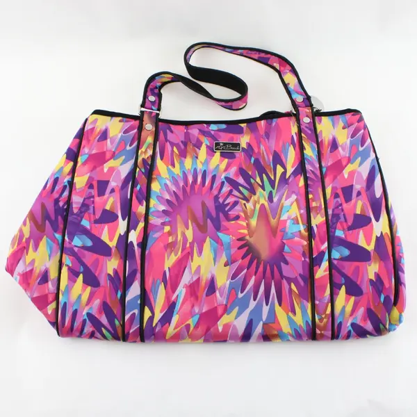 Beach Multicolor Tote Shoulder Bag Purse 16"
