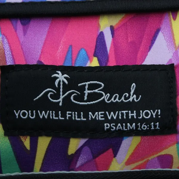 Beach Multicolor Tote Shoulder Bag Purse 16"