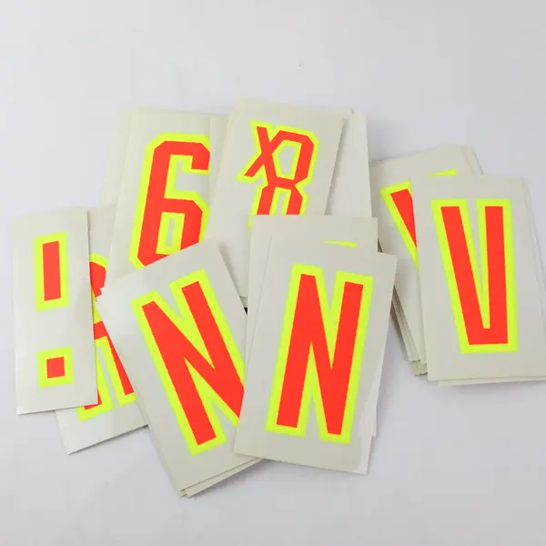 Super Signs Inc Fluorescent Adhesive Window Sign Letters Numbers Symbols Lot