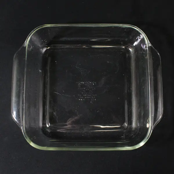 Pyrex  222R Clear 2 Qt. Square Baking Casserole Dish