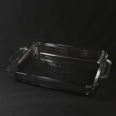 Anchor Hocking 3 Qt Casserole Dish 9.5 x 13.5 x 2 in Clear Glass