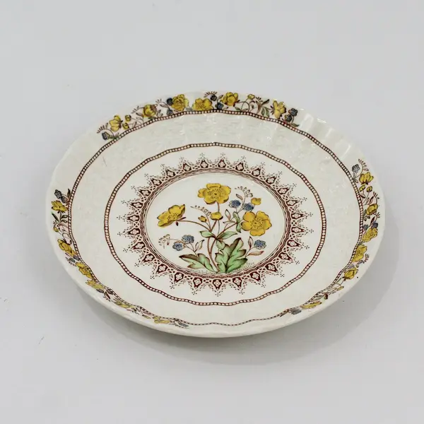  Spode Buttercup Replacement Saucer 5.75" w/Newer Backstamp