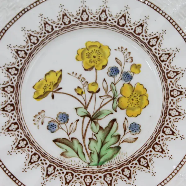 Spode Buttercup Replacement Saucer 5.75" w/Newer Backstamp