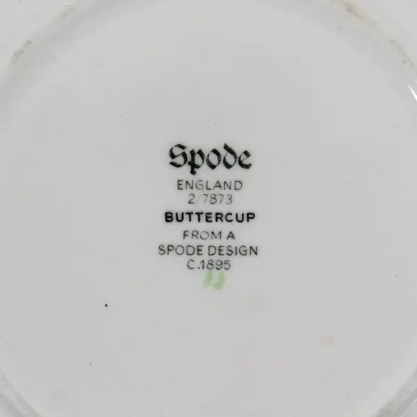  Spode Buttercup Replacement Saucer 5.75" w/Newer Backstamp