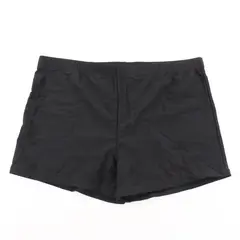 Women's Black Athletic Swim Shorts Size L 