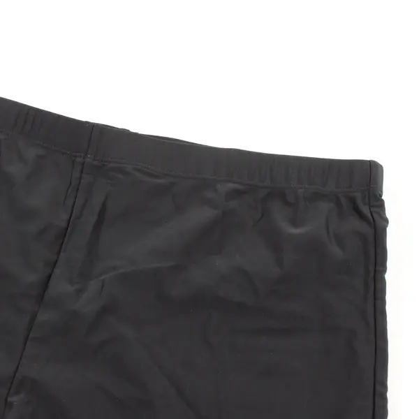 Women's Black Athletic Swim Shorts Size L 