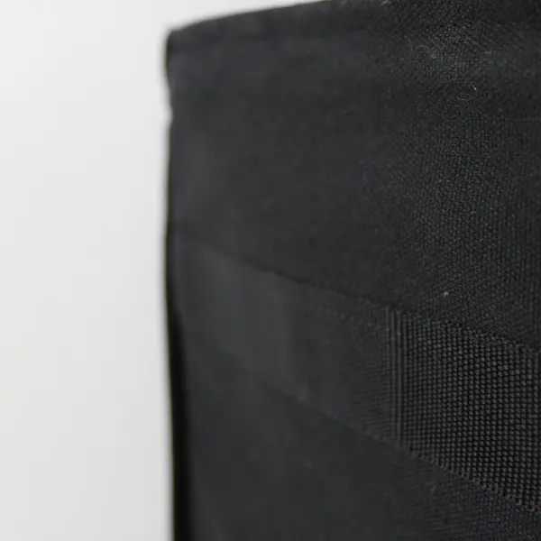 Black Canvas Trunk Closet Organizer 7 Compartment Storage