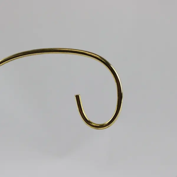 Set of 2 Tripar Gold Tone Ornament Hangers Mirror Base