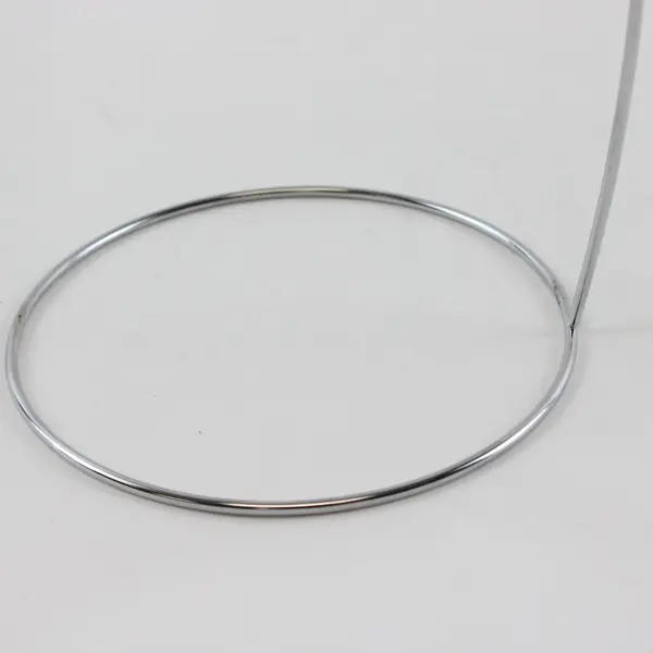 Lot of 5 Chrome Wire Ornament Display Stands Holders 9in