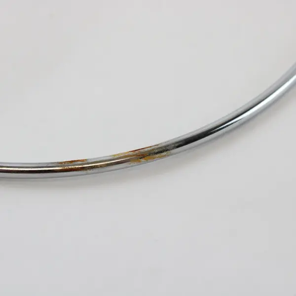 Lot of 5 Chrome Wire Ornament Display Stands Holders 9in