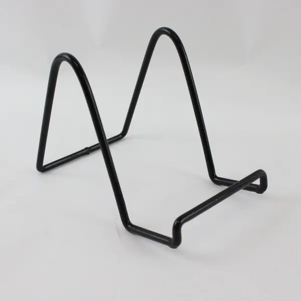 Tripar Black Wire Plate Display Stands Set of 2 Metal Easels
