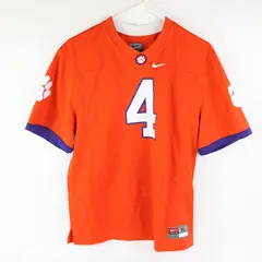 Nike Clemson Tigers #4 Adult XL Orange Jersey