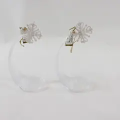 Roman Inc Pearlescent Angel Christmas Ornament Set of 2