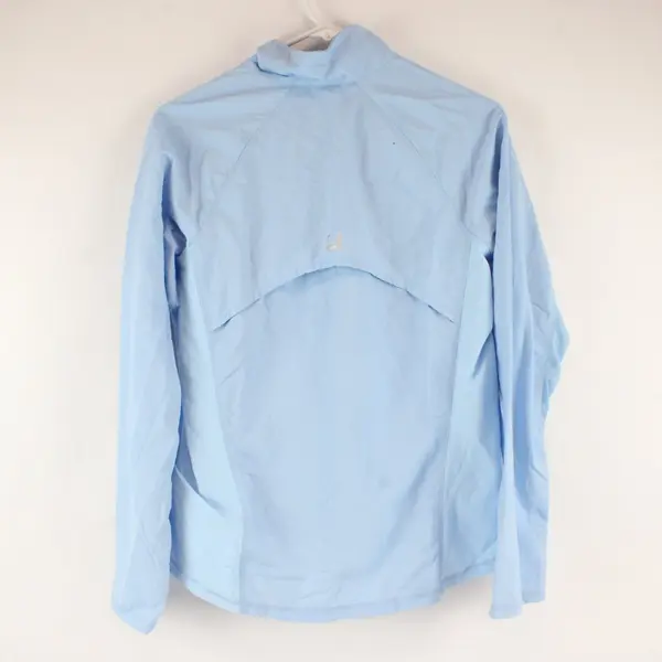 Solumbra 7860 Light Blue Vented Zip Track Jacket Women's Small
