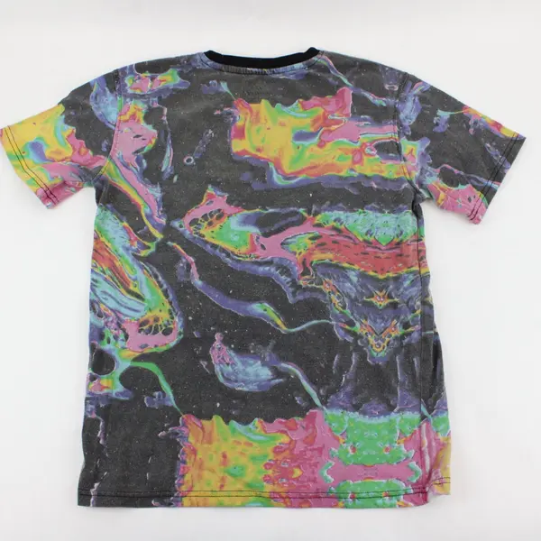 NY 1994 Sovereign State Girls Youth Rainbow Tie-Dye T-Shirt XL (18) 3D AWESOME