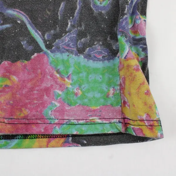NY 1994 Sovereign State Girls Youth Rainbow Tie-Dye T-Shirt XL (18) 3D AWESOME