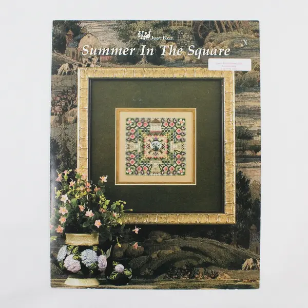 Just Nan JN162 2006 Summer in the Square by Nan Caldera Cross Stitch Pattern