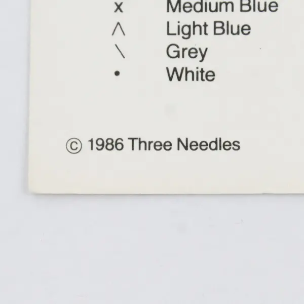 Vintage Three Needles Ladies Present 1986 Good