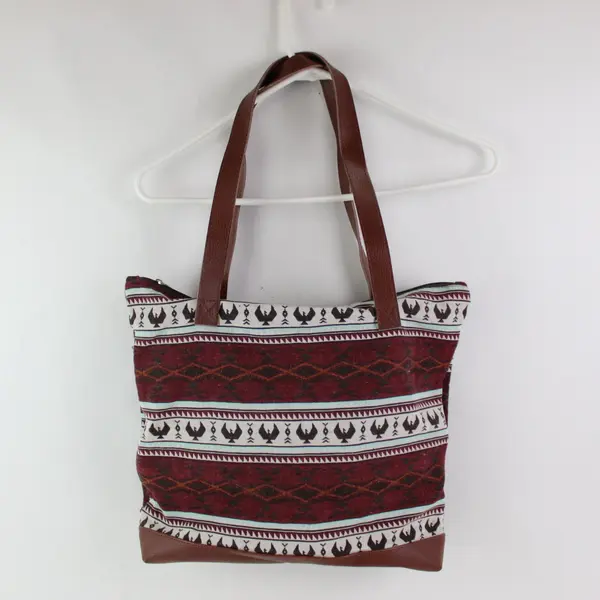 Native Northwest Tribal Design Shoulder Bag