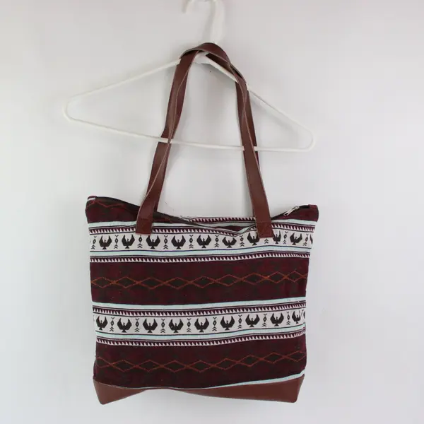 Native Northwest Tribal Design Shoulder Bag