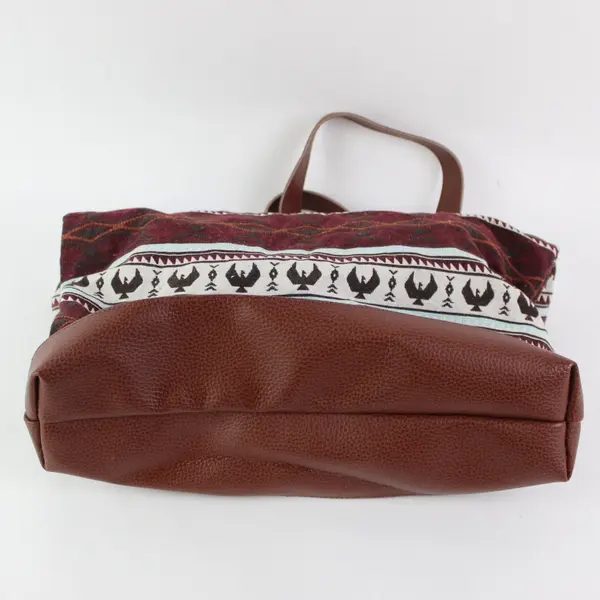 Native Northwest Tribal Design Shoulder Bag