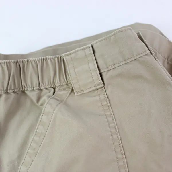 Savane Men's Beige Cargo Shorts Size 36 FLAWED