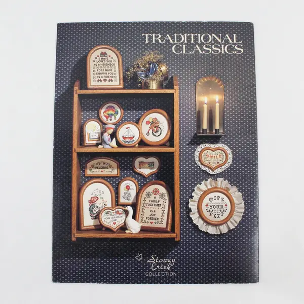 Stoney Creek Collection Book 23 Traditional Classics Cross Stitch Booklet 1985