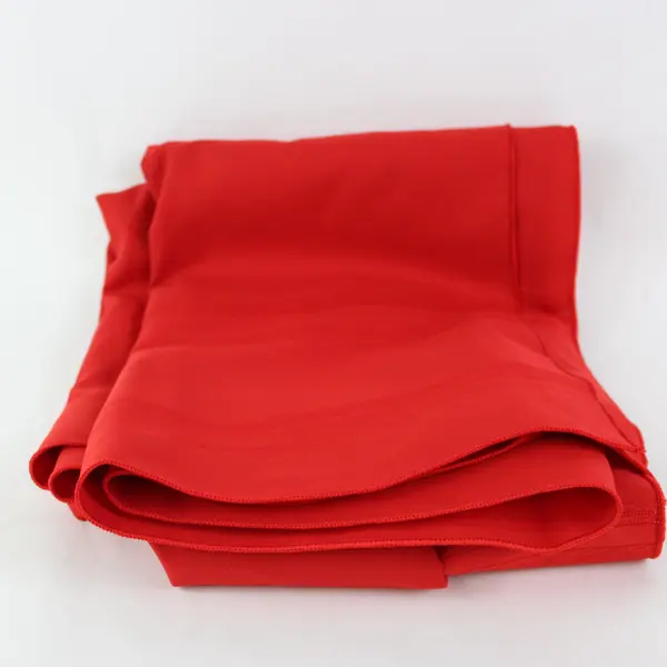 Solid Red Rectangular Tablecloth 60"x80"