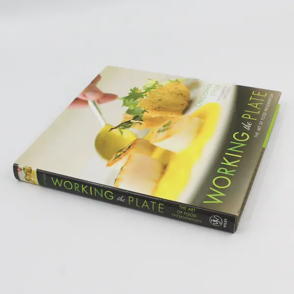 Working the Plate The Art of Food Presentation Christopher Styler 2006 HC DJ 