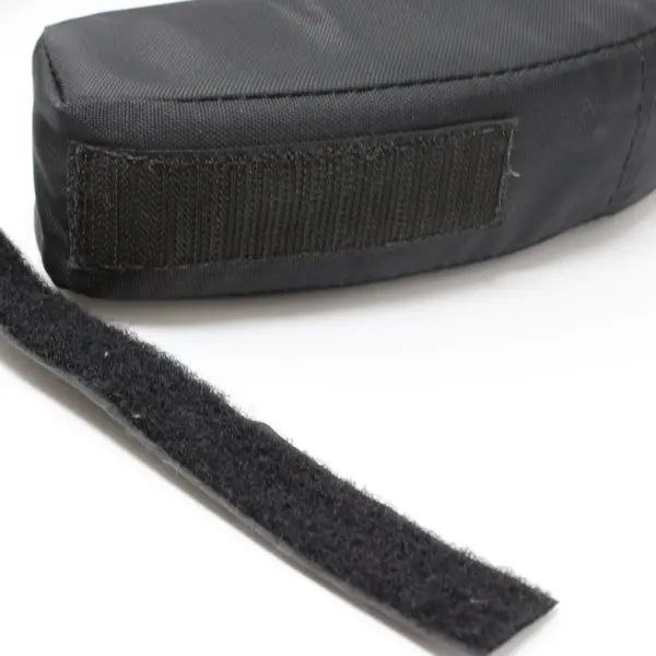 Burris Black Travel Neck Pillow Cushion Headrest Used