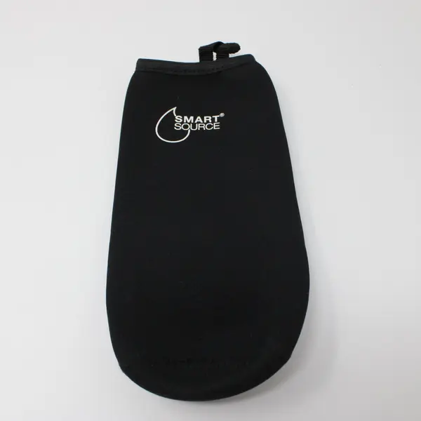 Lot of 3 SMART SOURCE Black Neoprene Insulated Water Bottle Sleeves Covers