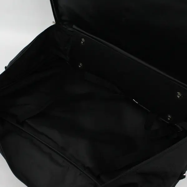 Brittania Men's Solid Black 21" Carry On Luggage Bag Travel