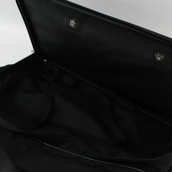 Brittania Men's Solid Black 21" Carry On Luggage Bag Travel