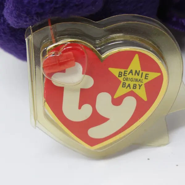 Ty Beanie Babies Princess Diana 1997 Purple Bear w/ Tag Retired Plush