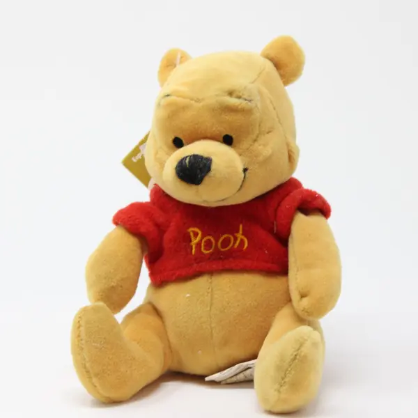 Disney Store Winnie the Pooh Mini Bean Bag Plush Stuffed Toy 8in