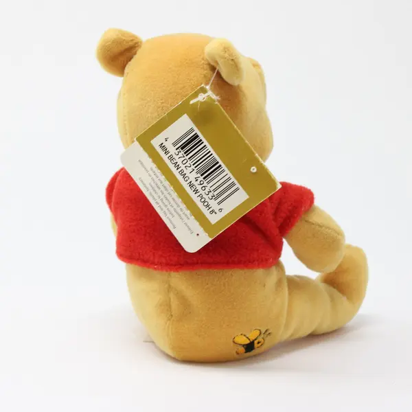 Disney Store Winnie the Pooh Mini Bean Bag Plush Stuffed Toy 8in