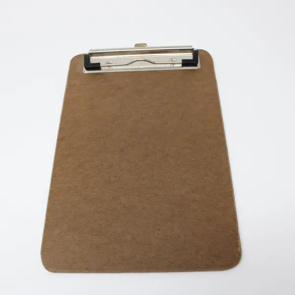 Lot of 6 Mini Clipboards Wood & Plastic Office Craft Display