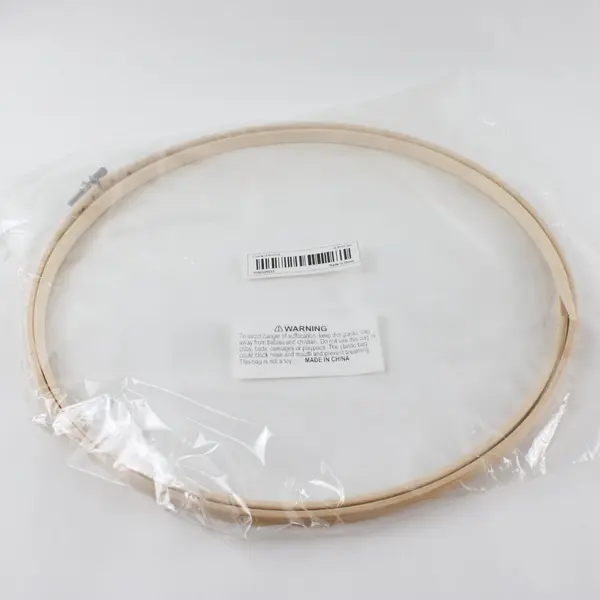 Lot of 4 Embroidery Hoops 2x12in 2x5in Cross Stitch Sewing Frames