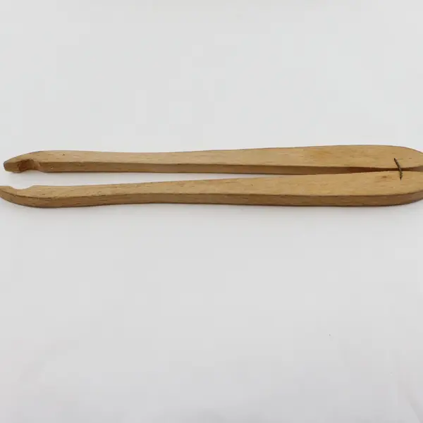 Lot of 5 Pairs Mixed Brand Wooden Tongs Cuisinart Pampered Chef Unbranded