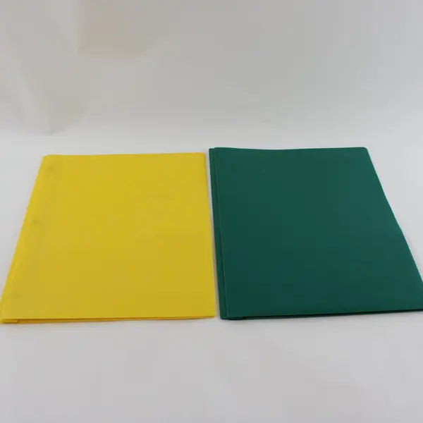 Lot of 7 Pocket Plastic Portfolios w/ Prongs