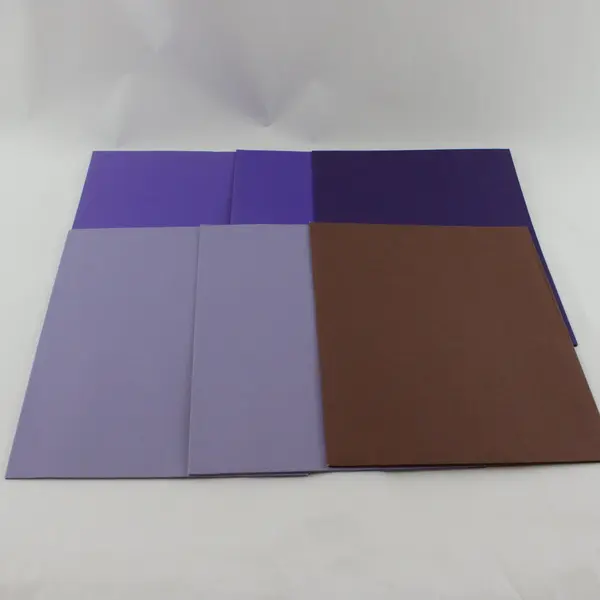 Lot of 15 Oxford 2 Pocket Cardstock Folders Letter Size
