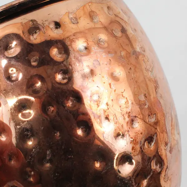 Arcoroc Copper-Plated Moscow Mule Mug Hammered Brass Handle