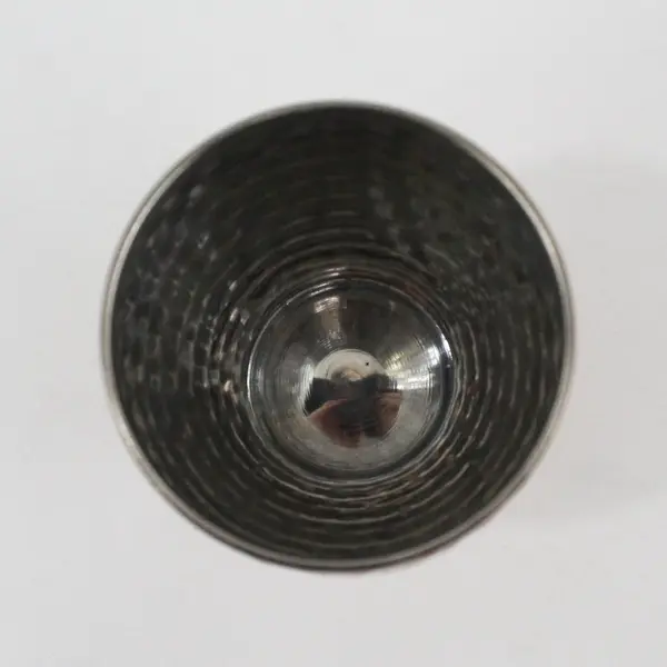 Hammered Copper Tumbler Cup 5.75in Textured Finish Drinkware