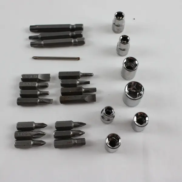 Multi-Bit Driver Socket Toolkit Incomplete Set Used
