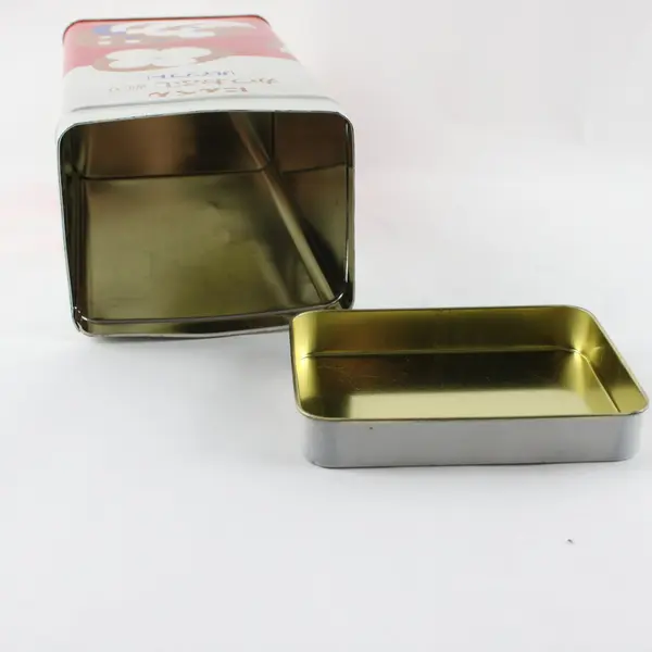 Vintage Ninben Japanese Katsuobushi Dashi Rectangular Advertising Tin