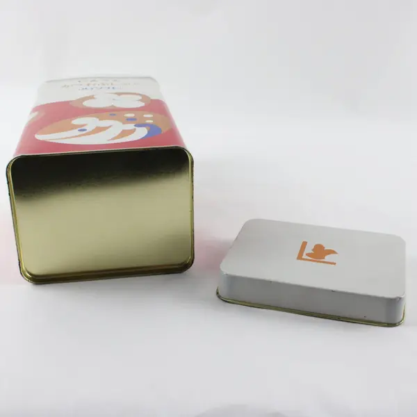 Vintage Ninben Japanese Katsuobushi Dashi Rectangular Advertising Tin