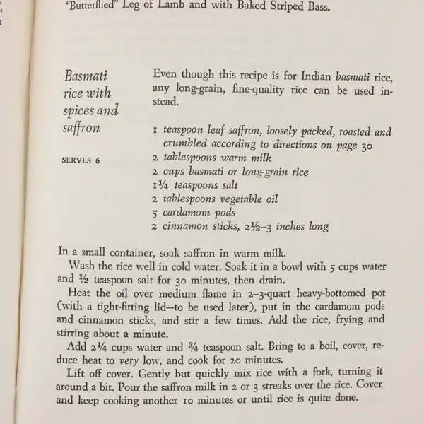 Vintage 1973 Hardcover Cookbook An Invitation to Indian Cooking Jaffrey DJ