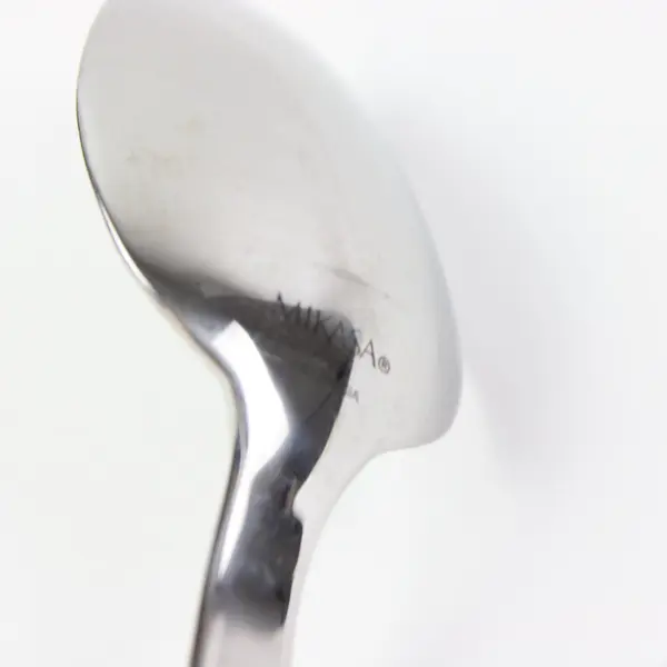 Mikasa Clover Pattern 18/10 Stainless Steel Oval Soup Spoon 7.75" Single